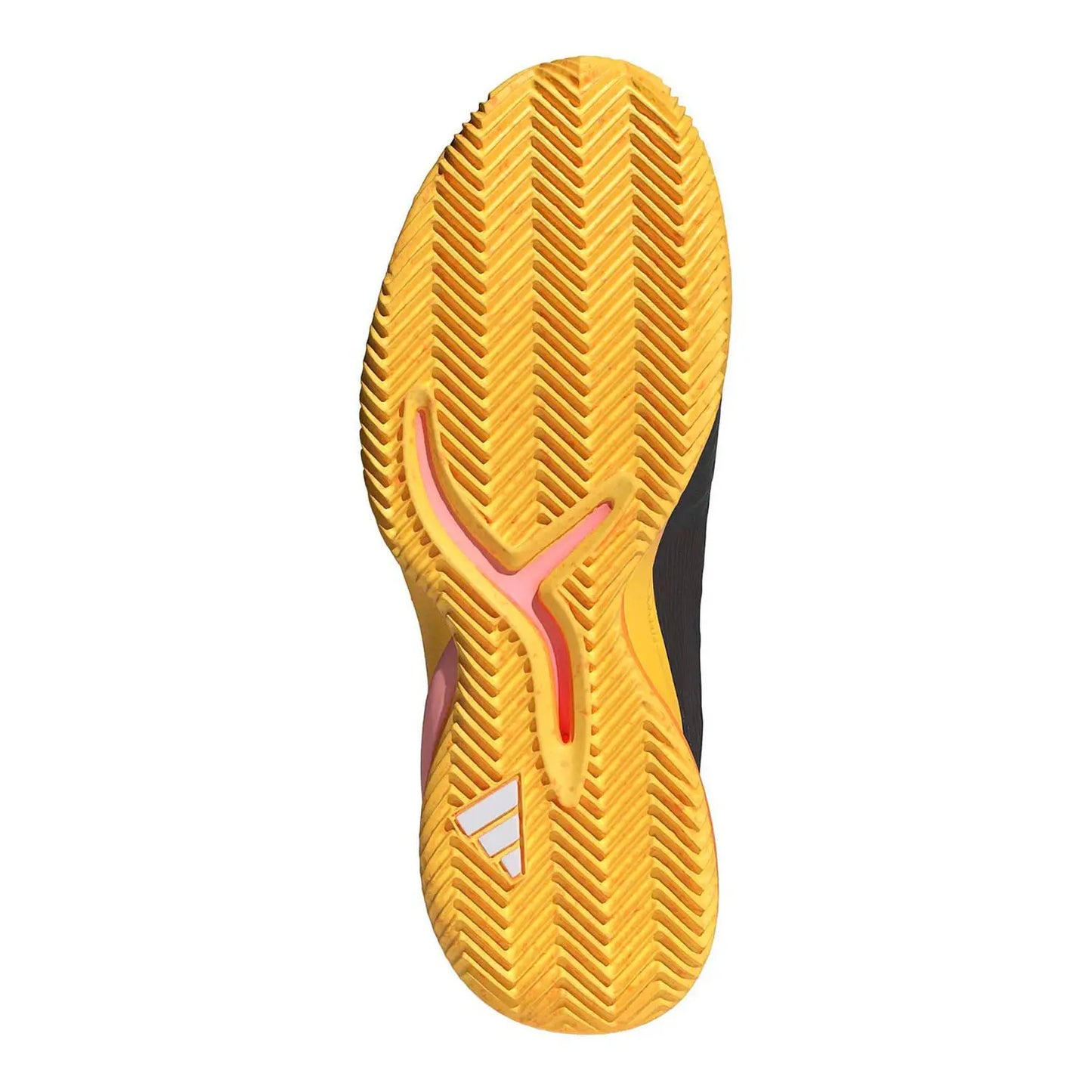 Adidas Adizero Cybersonic Clay Court Men's Tennis Shoes - Black/Orange