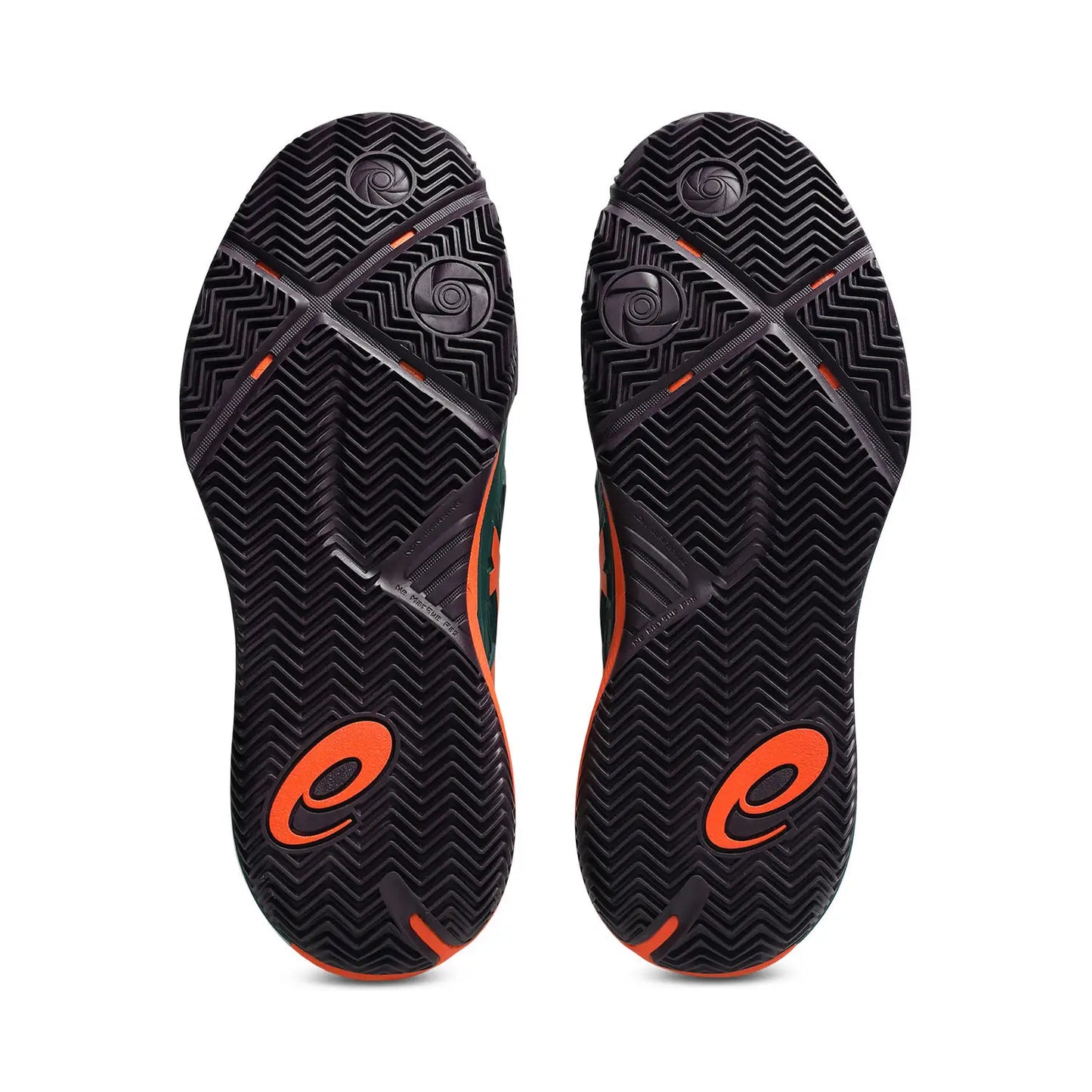 Sapatilha de Padel Asics Gel-Resolution X - Verde / Laranja Energy