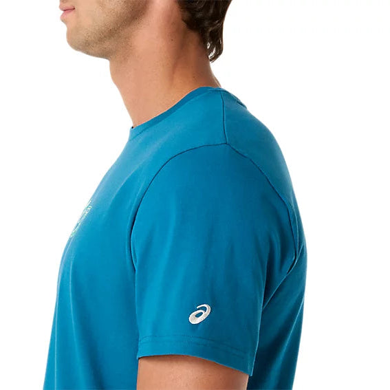 Asics Logo Graphic Men T-Shirt - Dark Teal