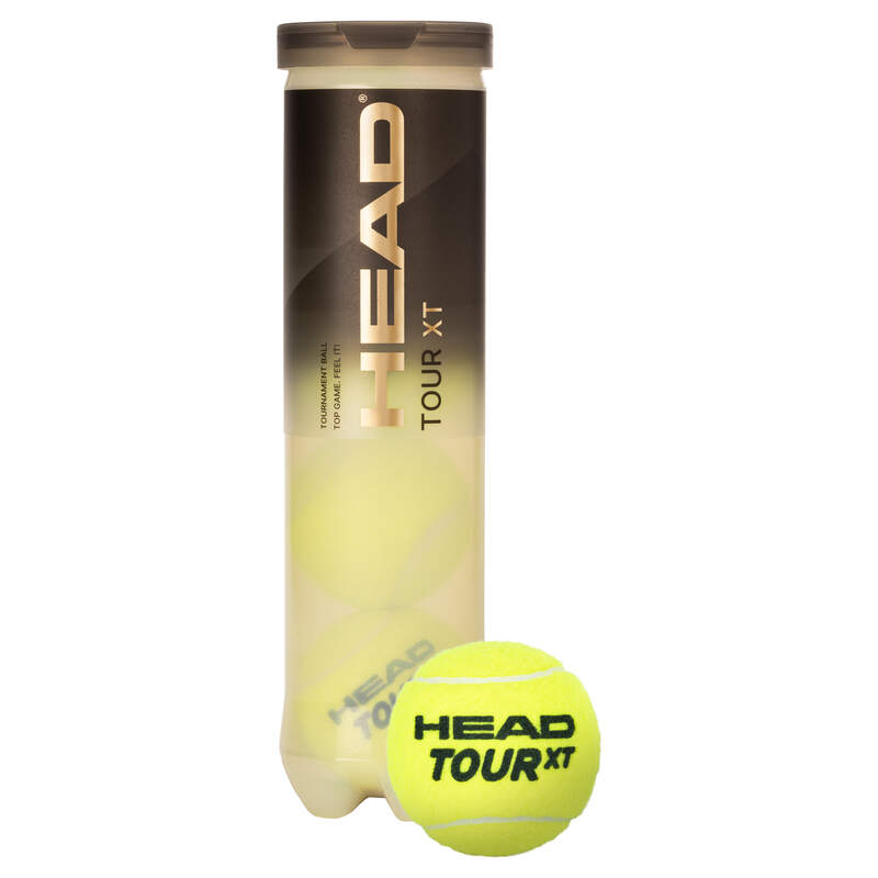 Head Tour XT Tennis Ball - 4 Ball Tube