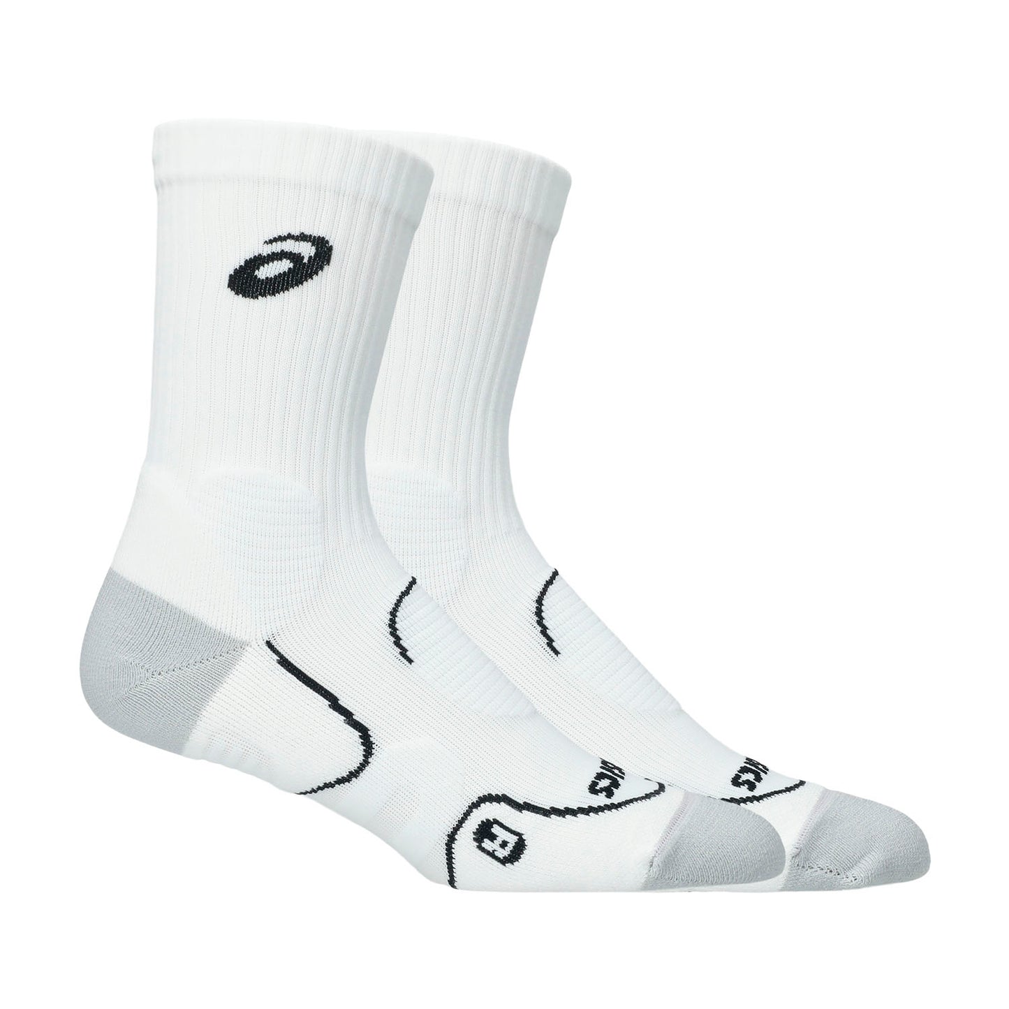 Asics Court + Tennis Crew Socks - White