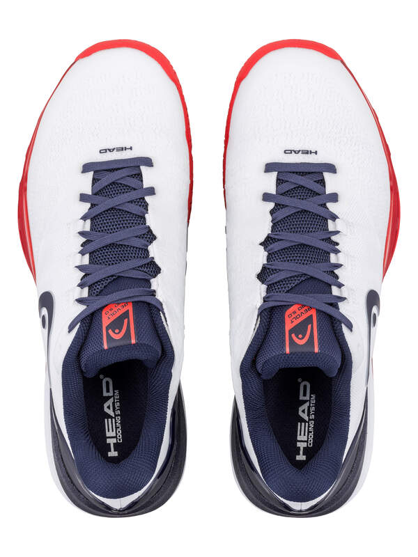 Head Revolt Pro 5.0 All Court Men Tennis Shoes - White/Navy