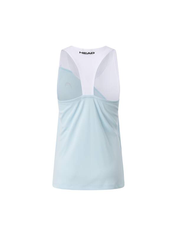 Head Spirit Tank Top Women - Light Blue / White