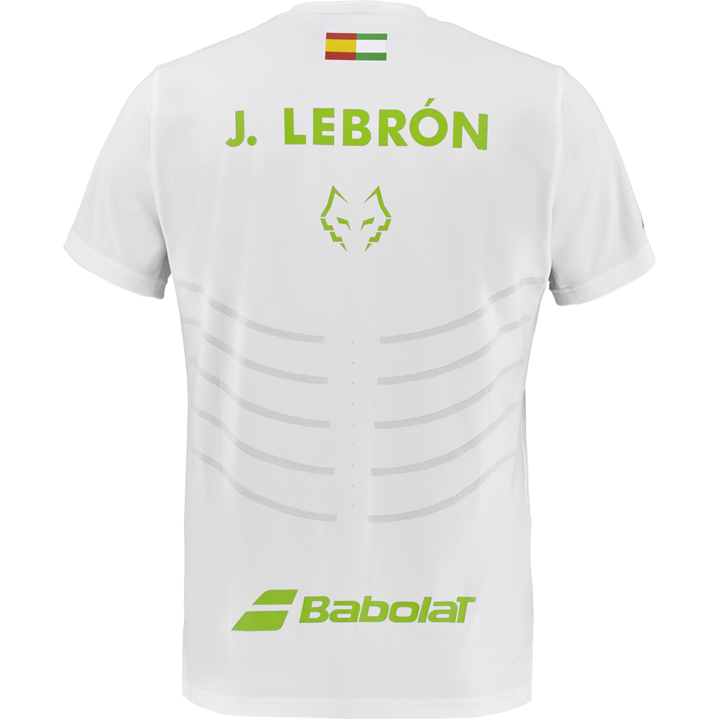 Babolat Crew Neck Lebron Replic Men T-Shirt - White