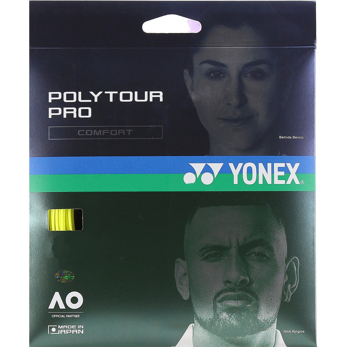 Yonex Polytour Pro 1.30 String Set - Yellow