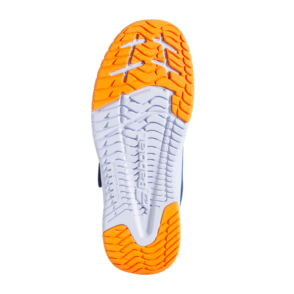 Babolat Pulsion All Court Junior Tennis Shoes - Blue/Yellow