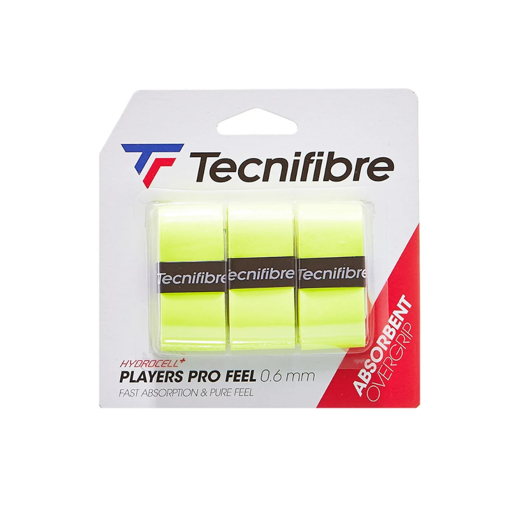 Tecnifibre Profeel Overgrip - Embalagem com 3 unidades