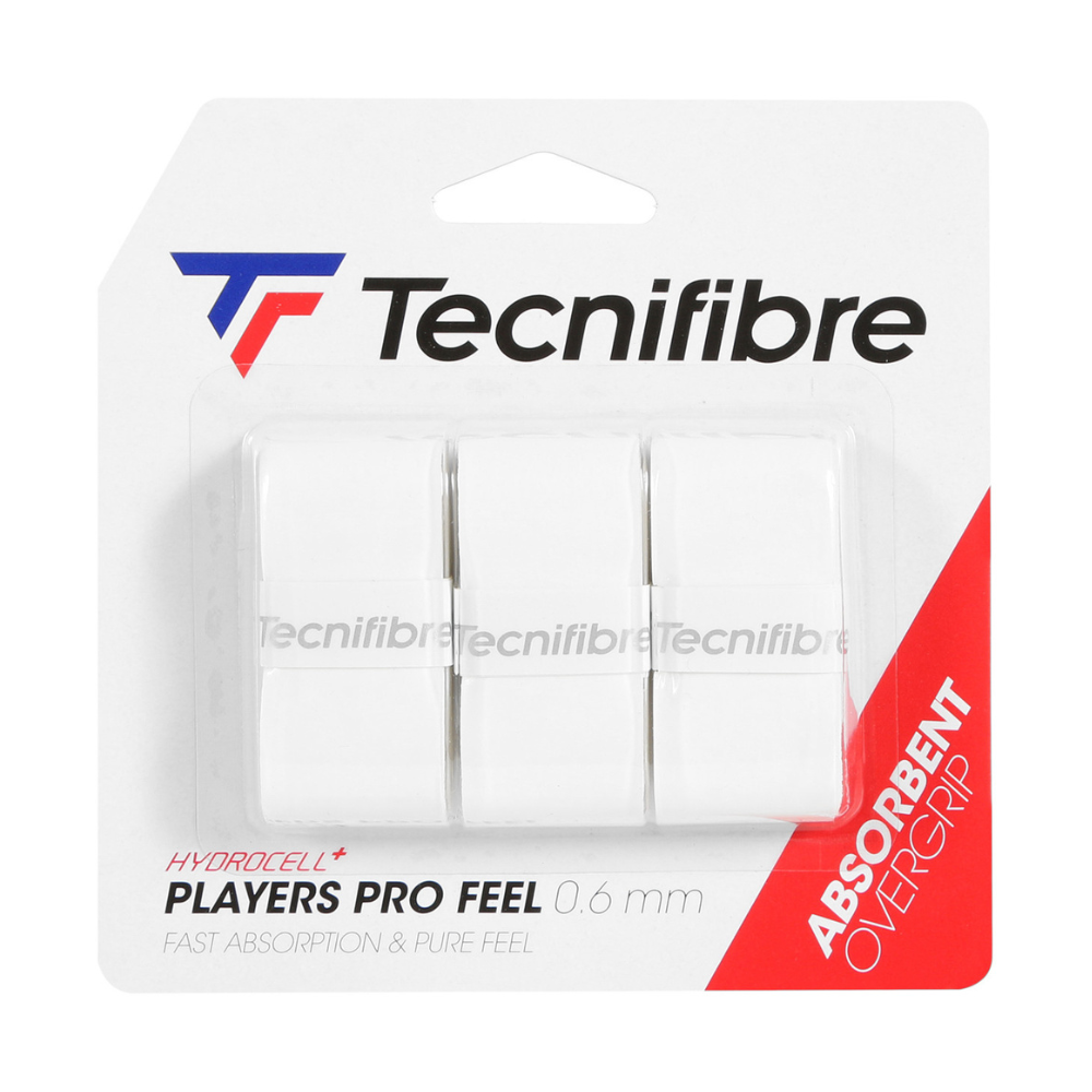 Tecnifibre Profeel Overgrip - Embalagem com 3 unidades