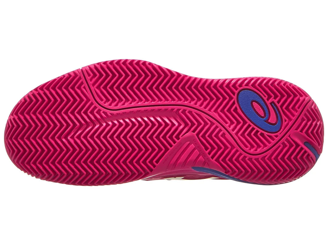 Sapatilhas de Tenis Feminina Asics Gel-Resolution X All Court - Rosa Claro/Creme