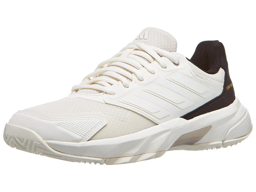 Sapatilhas de Ténis Feminina Adidas CourtJam Control 3 All Court - Branco/Preto