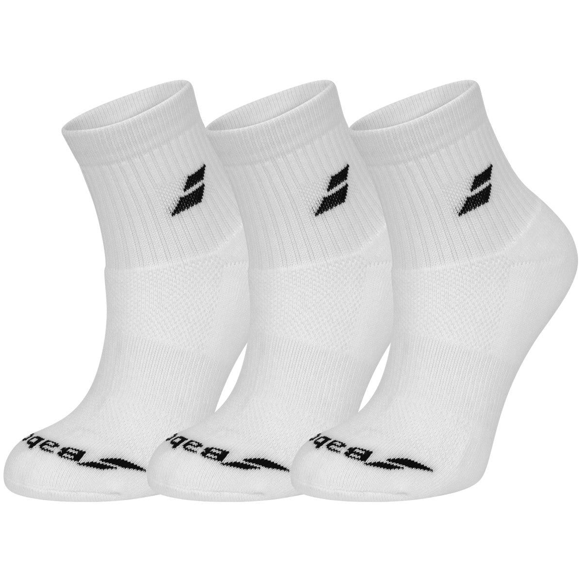 Babolat 3 Pairs Pack Quarter Socks