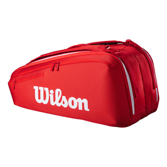 Saco de Ténis Wilson Super Tour Red 9PK