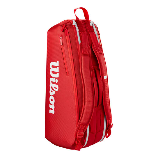 Saco de Ténis Wilson Super Tour Red 9PK
