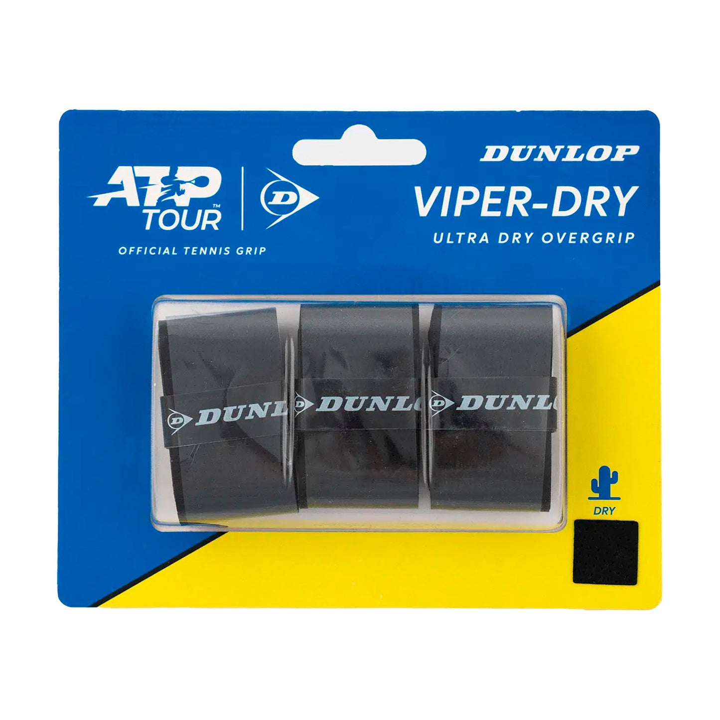 Dunlop Viperdry Overgrip - Black (3 unit)
