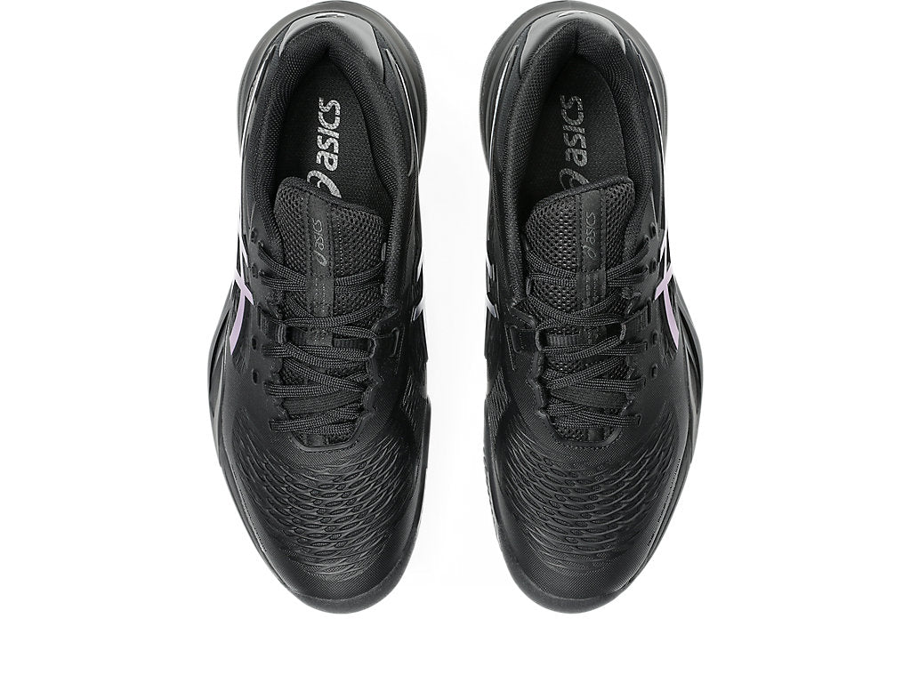 Sapatilhas de Ténis Masculina Asics Gel-Resolution X Clay Court Night Energy - Preto/Azul Prisma