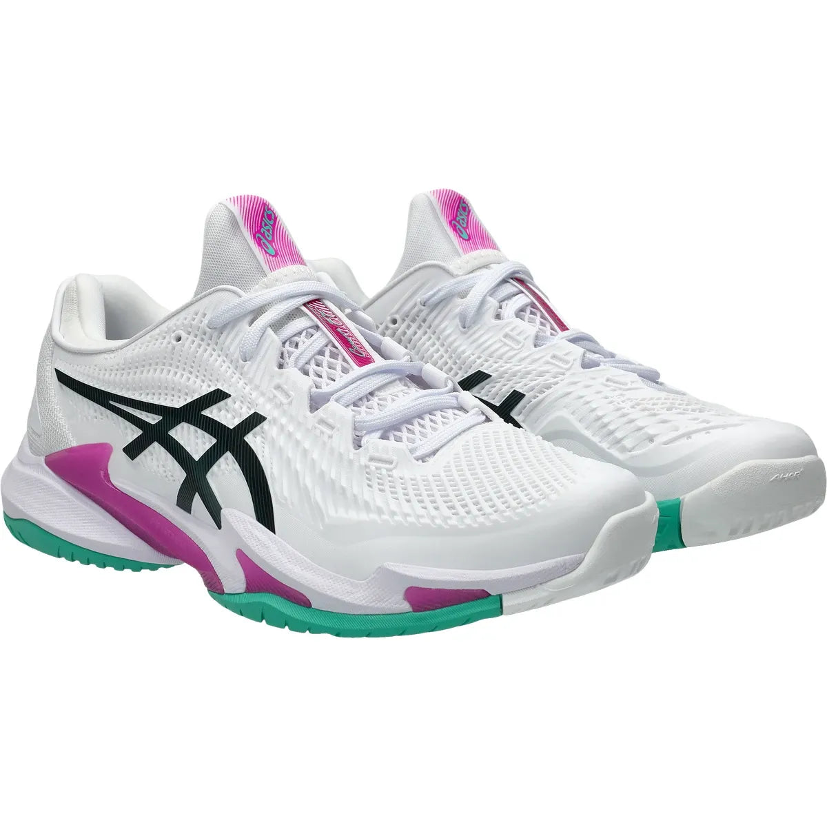 Asics Court FF 3 All Court Men Tennis Shoes - White/Digital Sakura