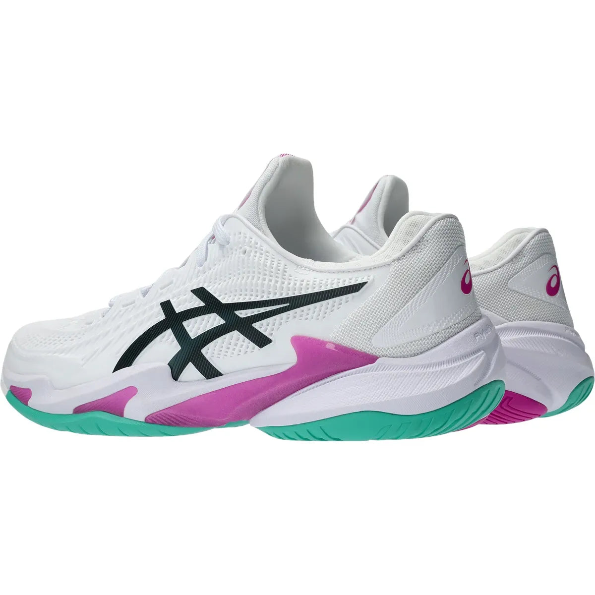 Asics Court FF 3 All Court Men Tennis Shoes - White/Digital Sakura