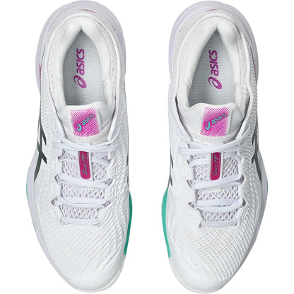 Asics Court FF 3 All Court Men Tennis Shoes - White/Digital Sakura