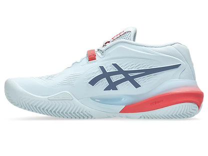 Asics Gel-Resolution X Clay Court Women Tennis Shoes - Sky/Grey Blue