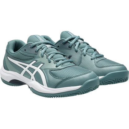 Asics Gel Game GS Clay/Omnicourt Junior Shoes - Foggy Teal/White