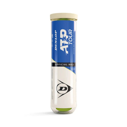 Dunlop ATP Tour Tennis Balls - 4 Ball Tube