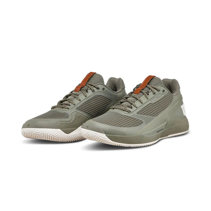 Wilson Rush Pro 5 DST All Court Men Tennis Shoes - Vetiver/Tofu/Caramel Cafe