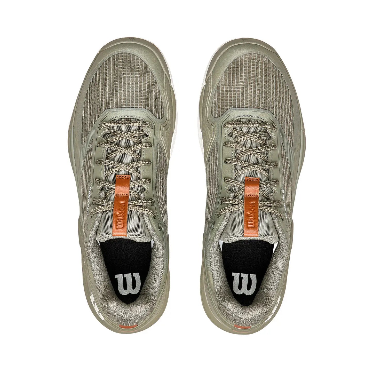 Wilson Rush Pro 5 DST All Court Men Tennis Shoes - Vetiver/Tofu/Caramel Cafe