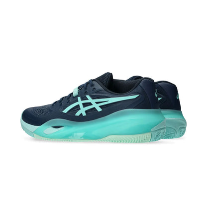 Sapatilhas de Ténis Masculina Asics Gel-Resolution X Clay Court - Azul  / Menta