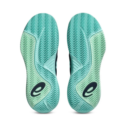 Sapatilhas de Ténis Masculina Asics Gel-Resolution X Clay Court - Azul  / Menta