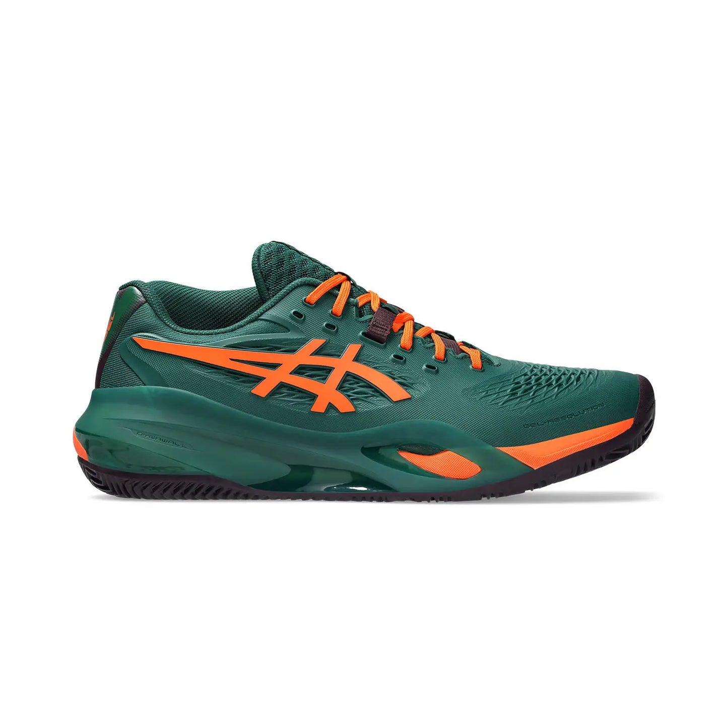 Sapatilha de Padel Asics Gel-Resolution X - Verde / Laranja Energy