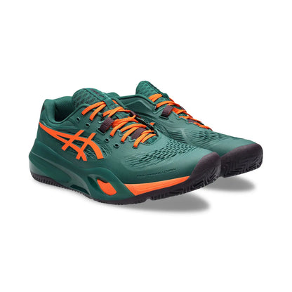 Sapatilha de Padel Asics Gel-Resolution X - Verde / Laranja Energy