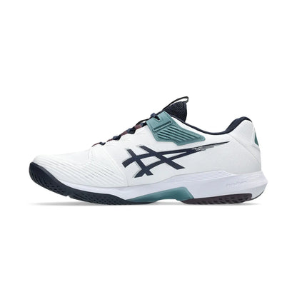 Asics Solution Speed FF 4 All Court Men Tennis Shoes - White / Midnight