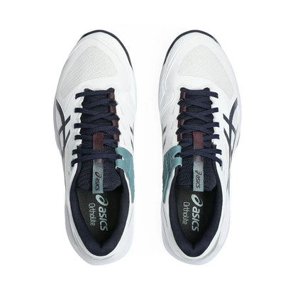 Asics Solution Speed FF 4 All Court Men Tennis Shoes - White / Midnight