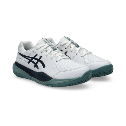 Sapatilha de Ténis Júnior Asics Gel-Resolution X GS Clay Court - Branco/Midnight