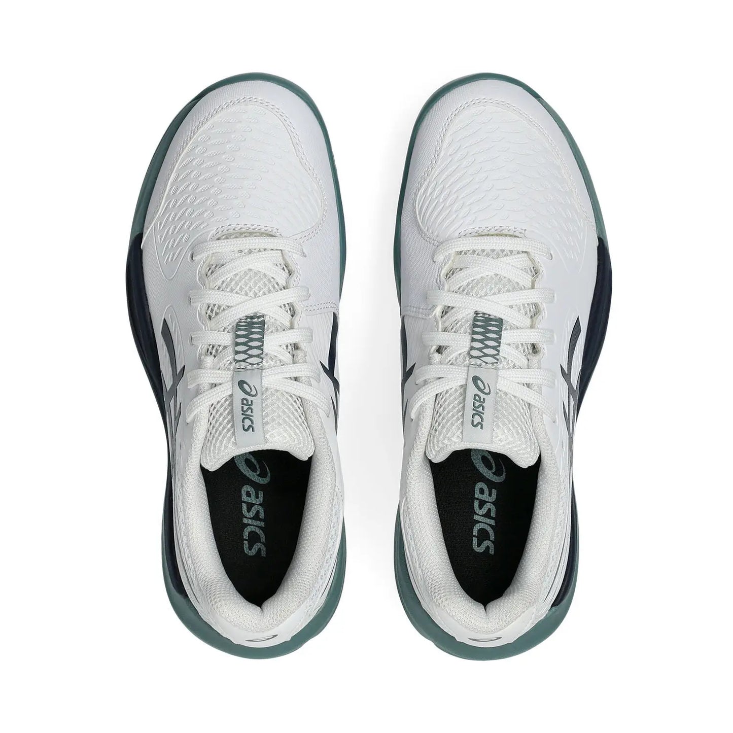 Sapatilha de Ténis Júnior Asics Gel-Resolution X GS Clay Court - Branco/Midnight