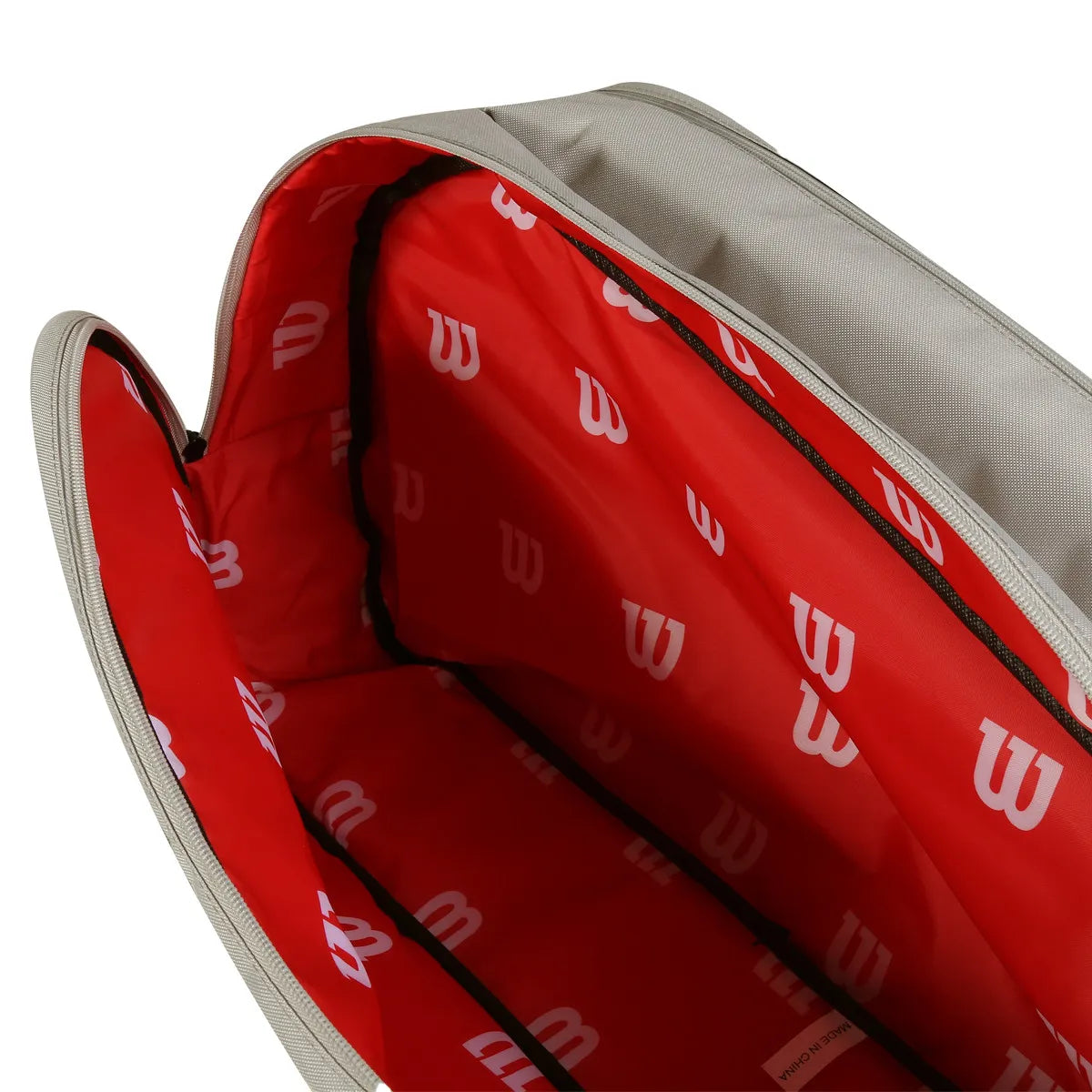 Wilson Team 6PK Tennis Racket Bag - Oats
