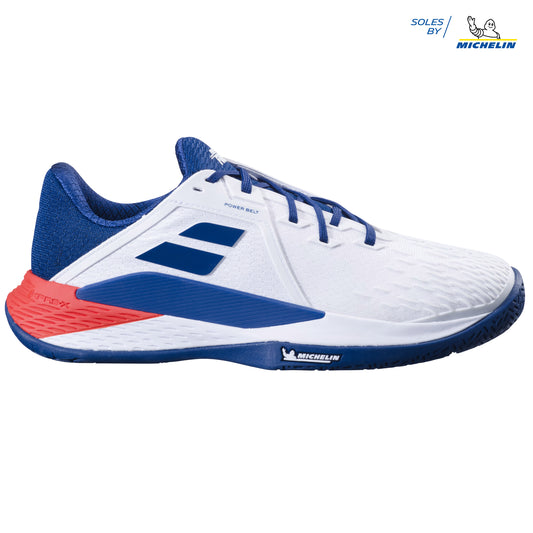 Ténis Babolat Propulse Fury 3 All Court - Branco/Azul