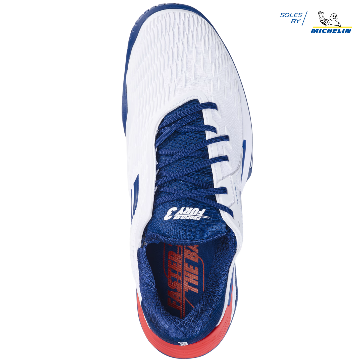 Ténis Babolat Propulse Fury 3 All Court - Branco/Azul