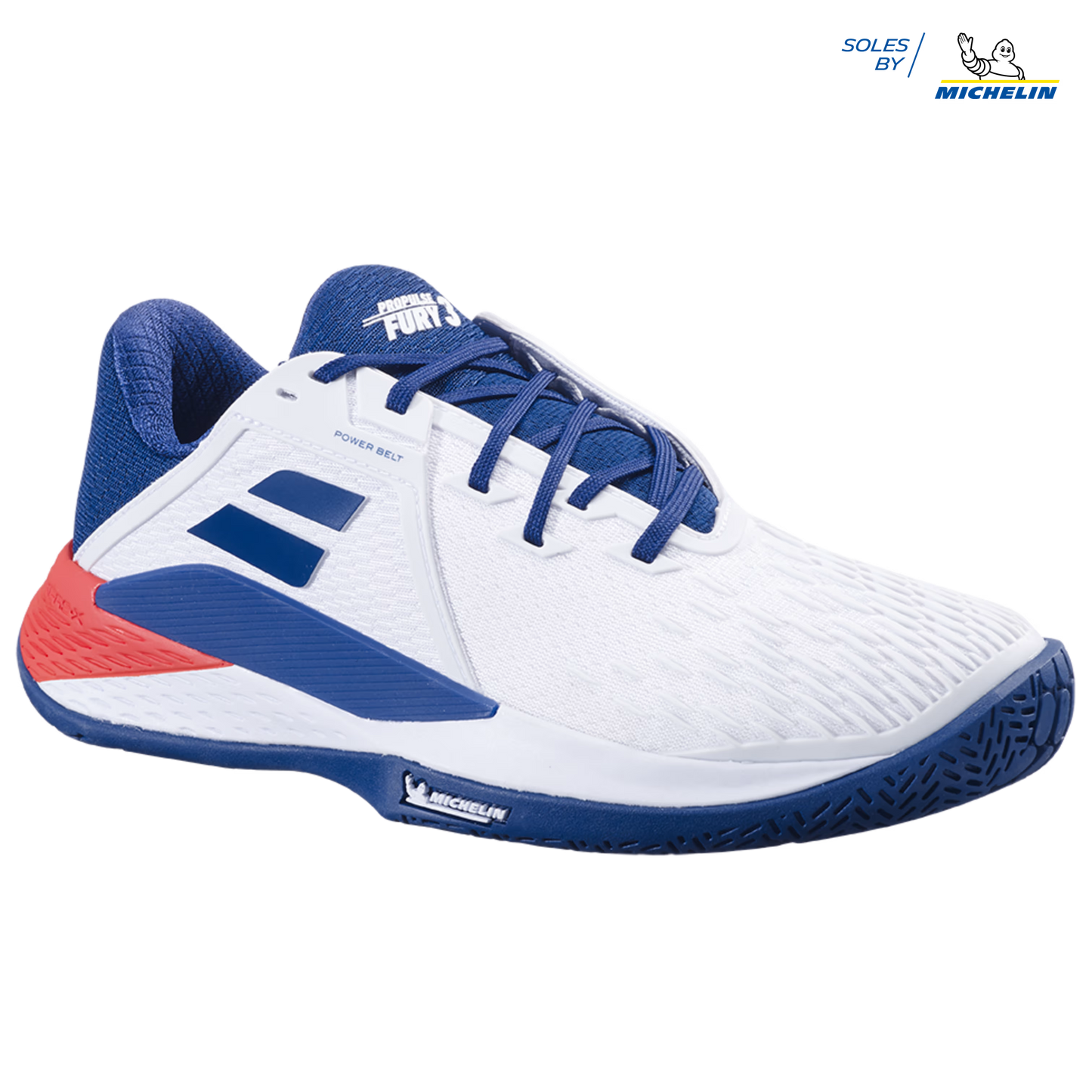 Ténis Babolat Propulse Fury 3 All Court - Branco/Azul