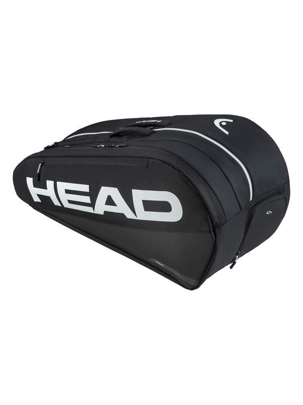 Head Tour L Tennis Racket Bag - Black/White