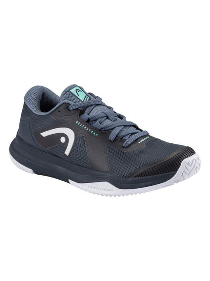 Head Sprint Pro 4.0 All Court Junior Shoes - Blueberry/Teal