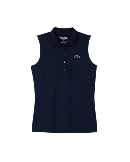 Polo Lacoste Piqué Proteção UV Mulher