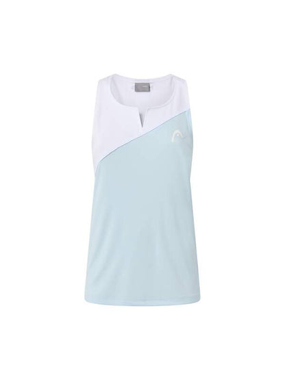 Head Spirit Tank Top Women - Light Blue / White