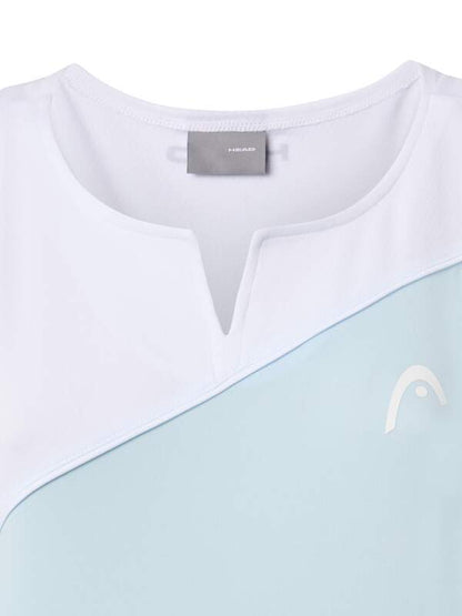 Head Spirit Tank Top Women - Light Blue / White