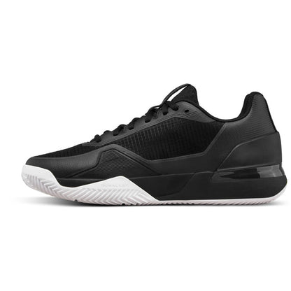 Wilson Rush Tour 5 Clay Court Men Tennis Shoes - Black/White/Safety Yellow