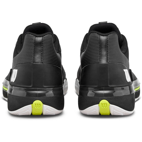 Wilson Rush Tour 5 Clay Court Men Tennis Shoes - Black/White/Safety Yellow
