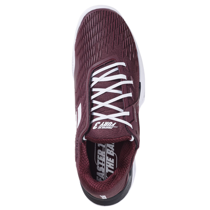 Babolat Propulse Fury 3 Clay Court Tennis Shoes - Burgundy