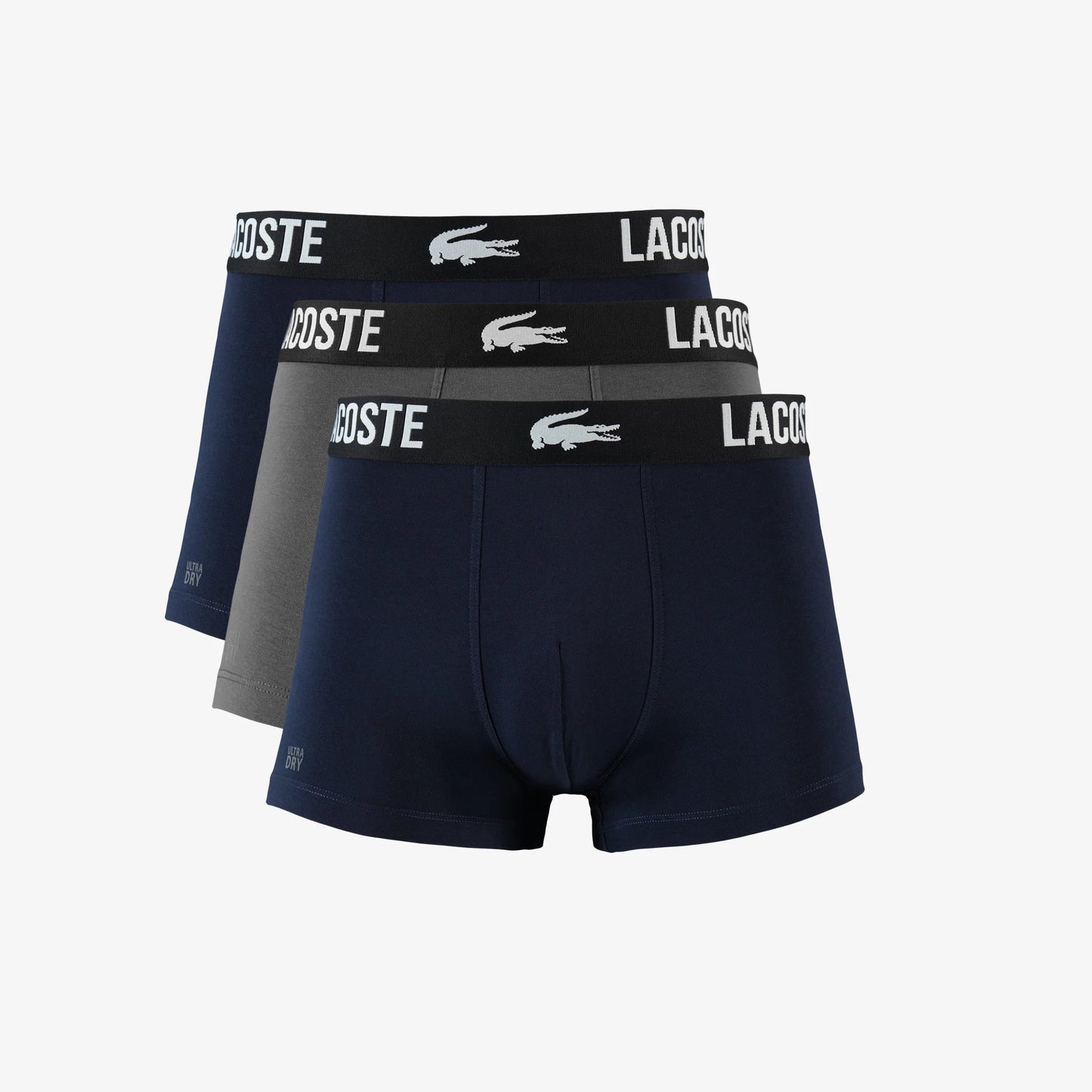 Lacoste 3-Pack Cotton Stretch Boxers - Multicolor