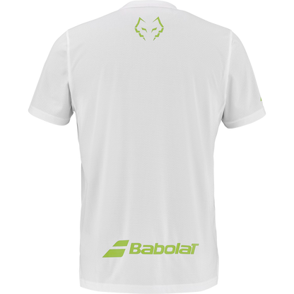 Babolat Crew Neck Lebron Men T-Shirt - White