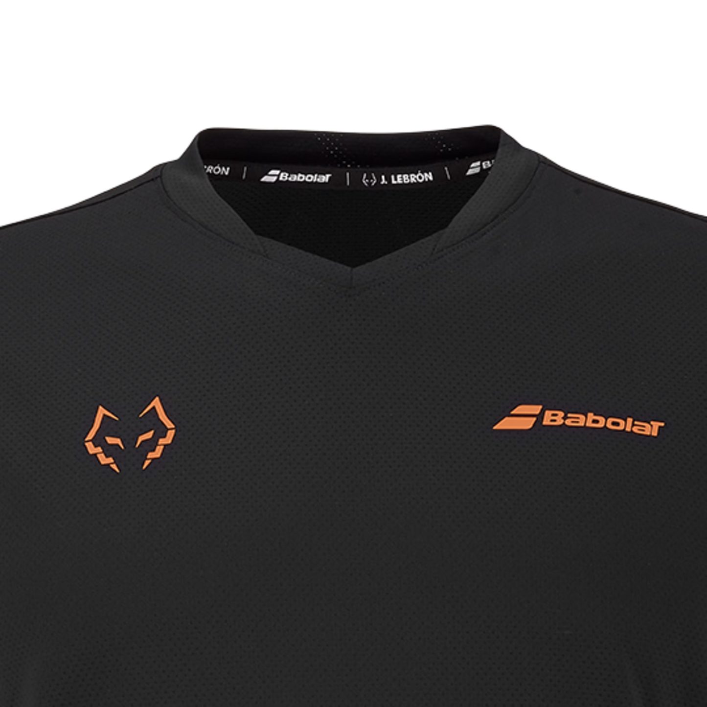 Babolat Crew Neck Lebron Men T-Shirt - Black